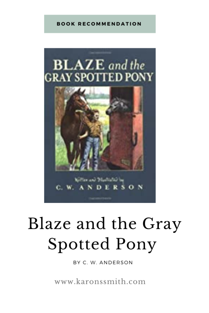 Book Recommendation Blaze and the Gray Spotted Pony by C. W. Anderson