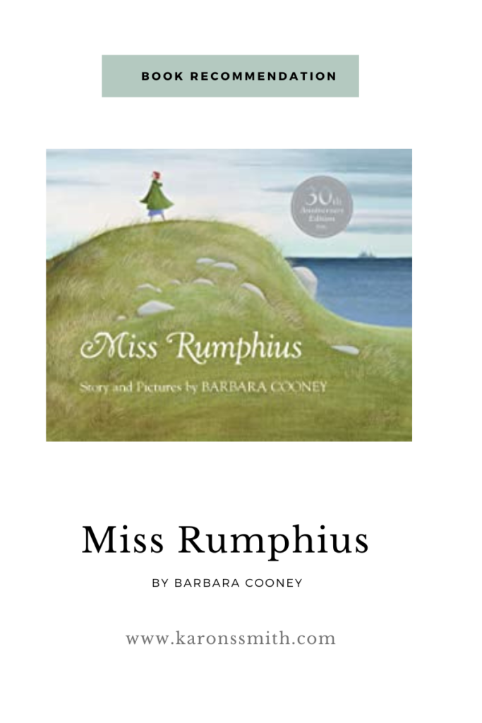 Book Recommendation Miss Rumphius by Barbara Cooney