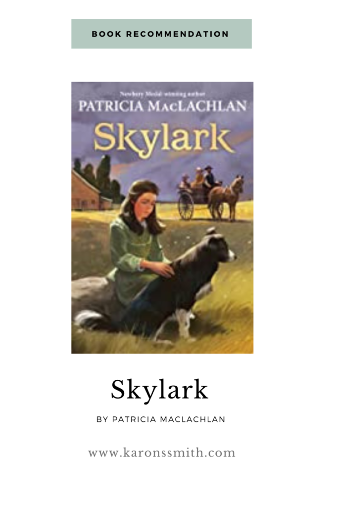 Book Recommendation Skylark by Patricia MacLachlan