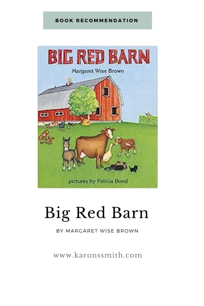 Book Recommendation Big Red Barn by Margaret Wise Brown