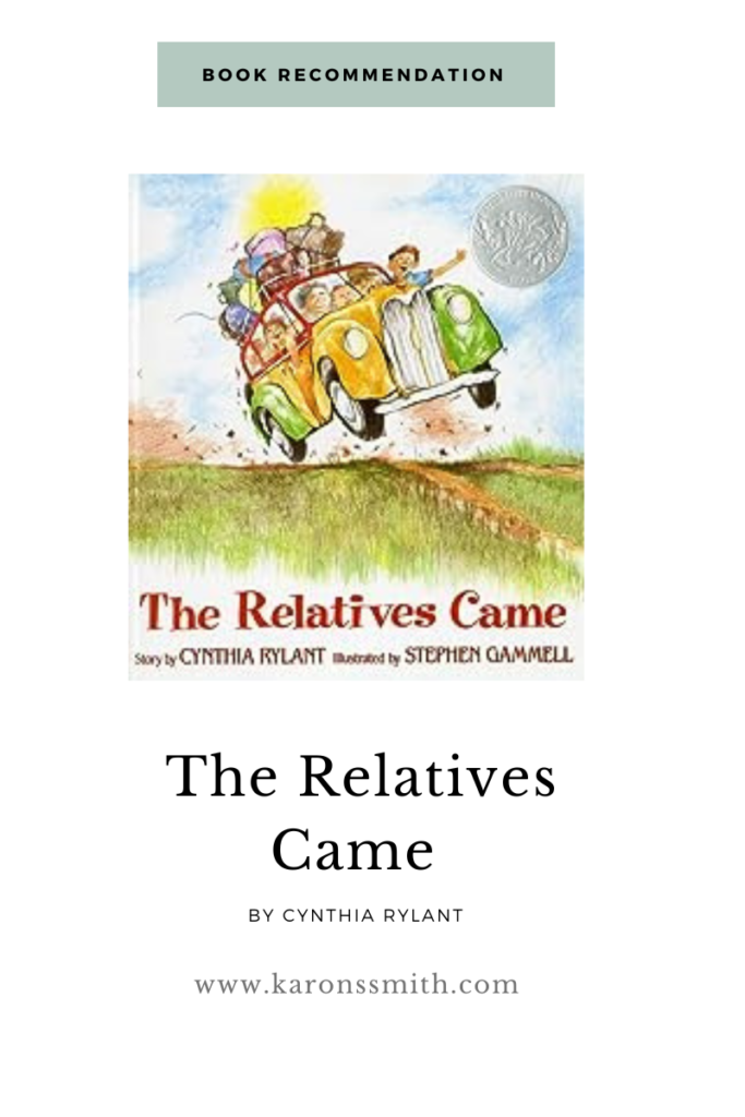 Book Recommendation The Relatives Came by Cynthia Rylant